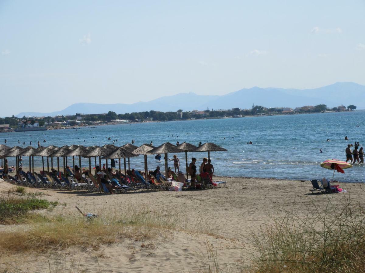 Villa Maria Louiza Near Airport Artemida  Buitenkant foto